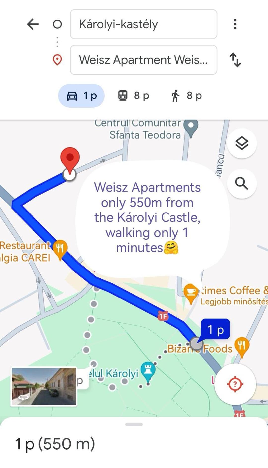 Weisz Apartment-City Center-Free Private Parking,Wifi,Ac Carei Eksteriør bilde