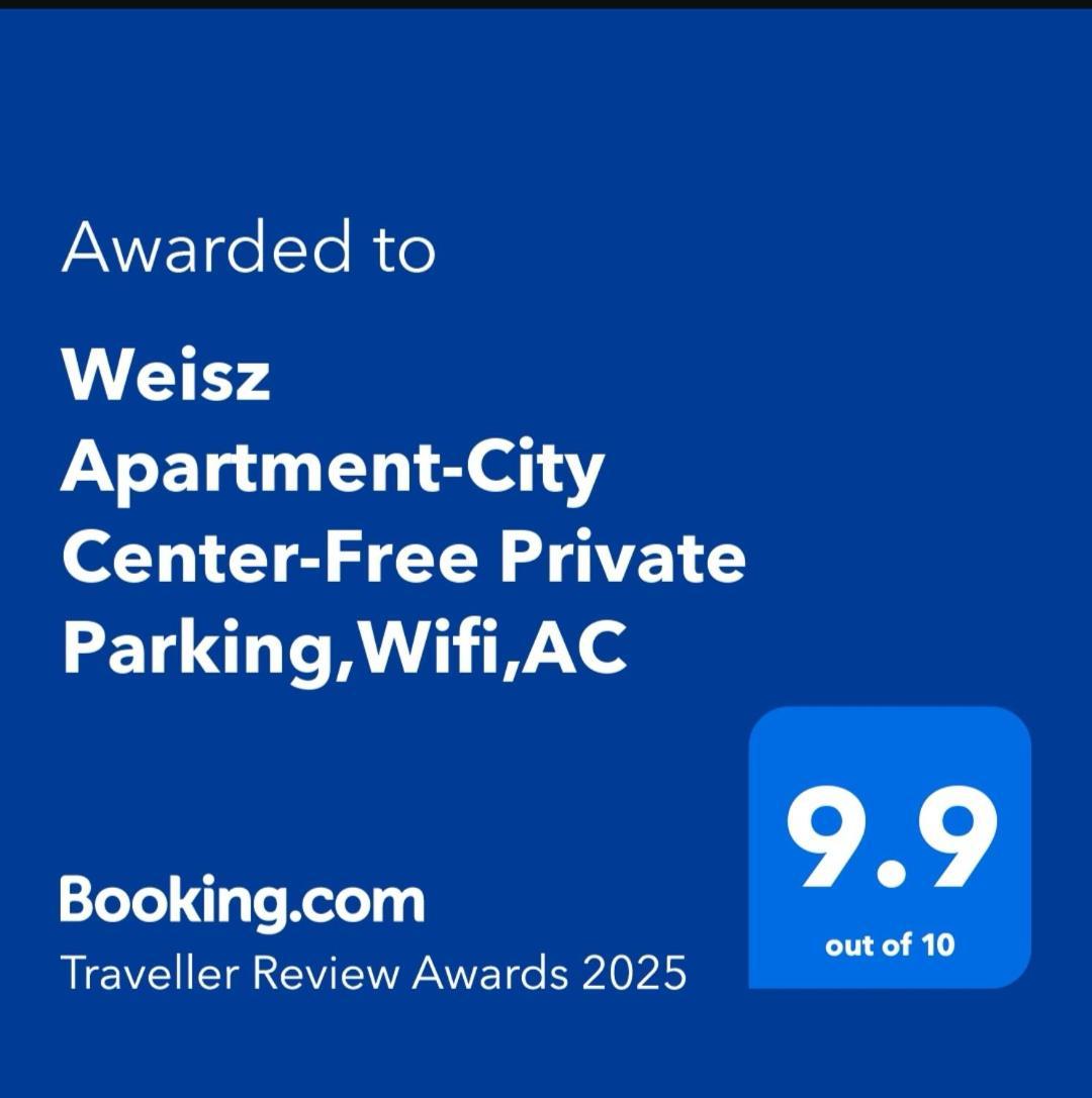 Weisz Apartment-City Center-Free Private Parking,Wifi,Ac Carei Eksteriør bilde